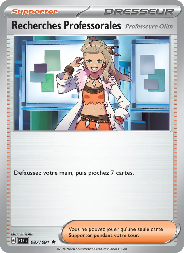 Recherches Professorales 87/91 — EV04.5 – Destinées de Paldea