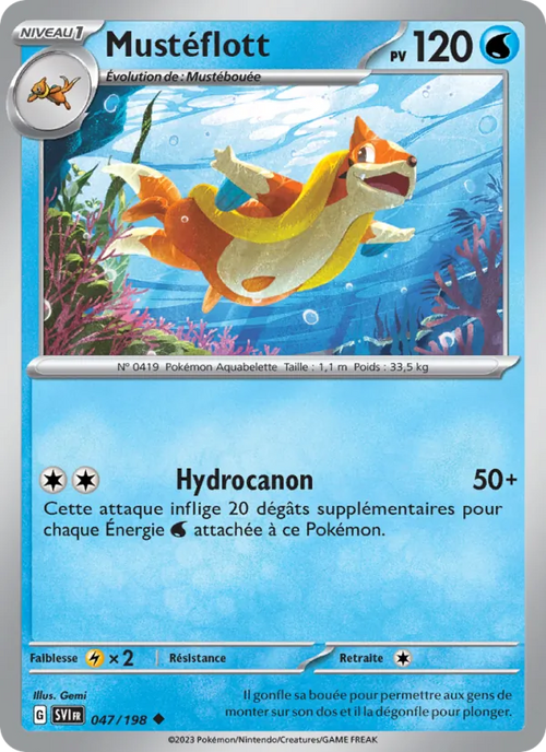 Mustéflott 47/198 — EV01 – Écarlate et Violet