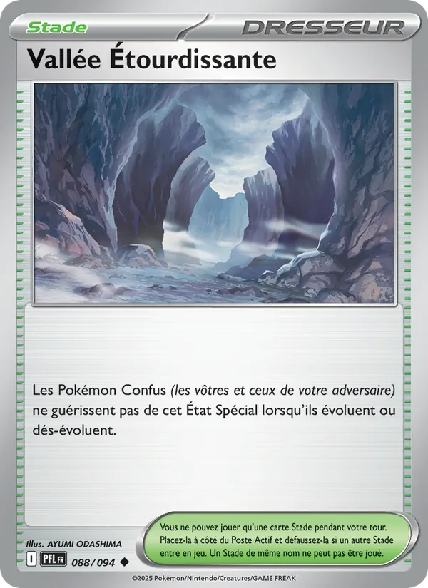 Vallée Étourdissante 88/94 — ME02 – Flammes Fantasmagoriques — Carte Pokémon française