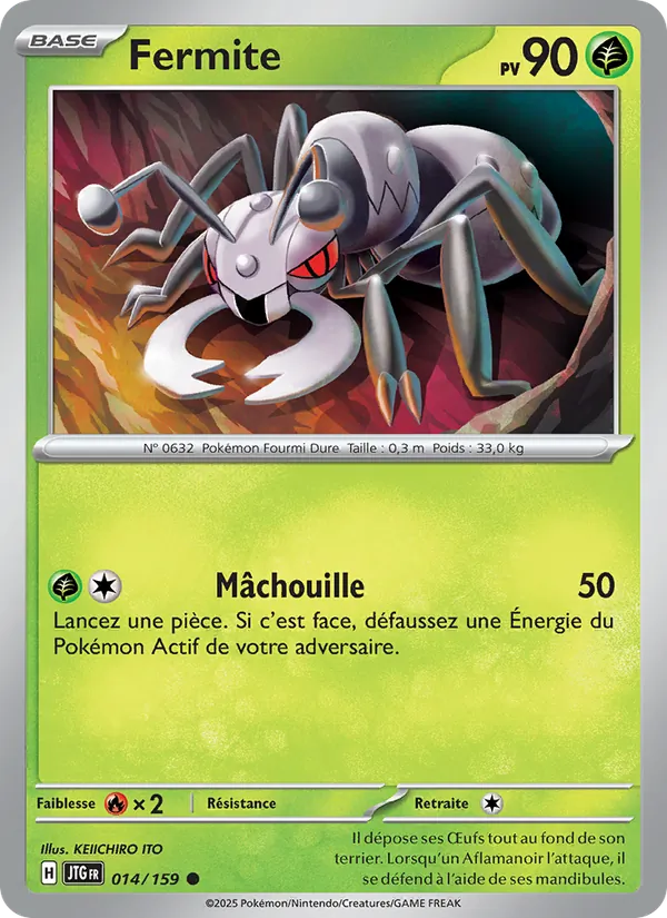 Fermite 14/159 — EV09 – Aventures Ensemble — Carte Pokémon française