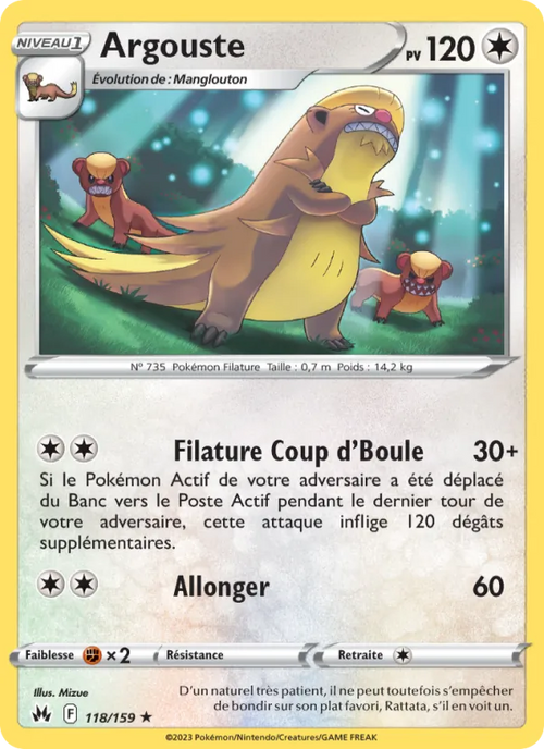 Argouste 118/159 — EB12.5 – Zénith Suprême