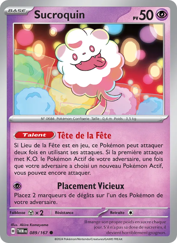 Sucroquin 89/167 — EV06 – Mascarade Crépusculaire