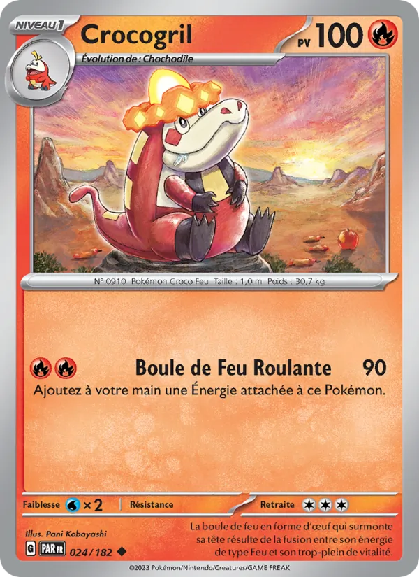 Crocogril 24/182 — EV04 – Faille Paradoxe