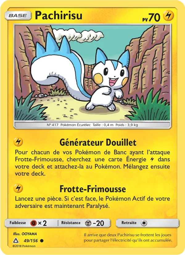 Pachirisu 49/156 — SL5 – Ultra-Prisme