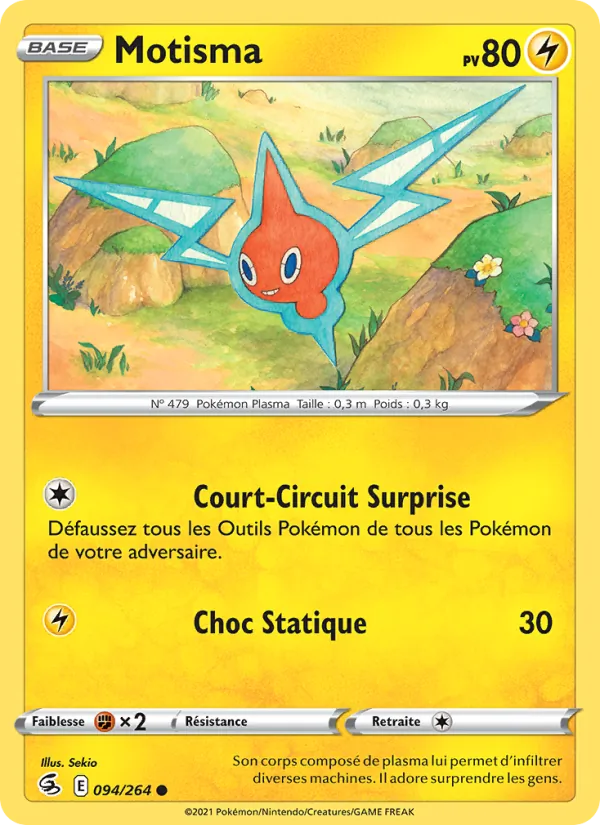 Motisma 94/264 — EB08 - Poing de Fusion — Carte Pokémon française