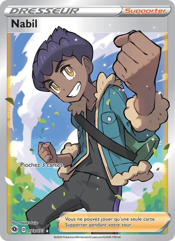 Nabil 73/73 — EB03.5 – La Voie du Maître — Carte Pokémon française