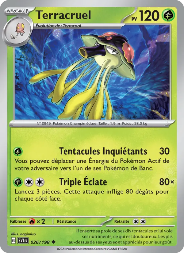 Terracruel 26/198 — EV01 – Écarlate et Violet