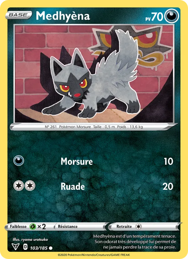 Medhyèna 103/185 — EB04 — Voltage Éclatant — Carte Pokémon française