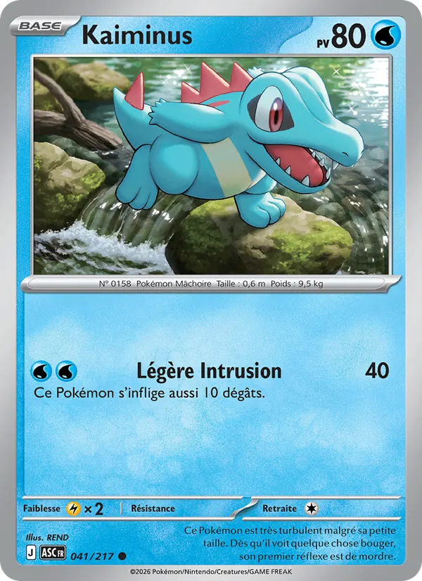 Kaiminus 41/217 — ME02.5 – Héros Transcendants — Carte Pokémon française