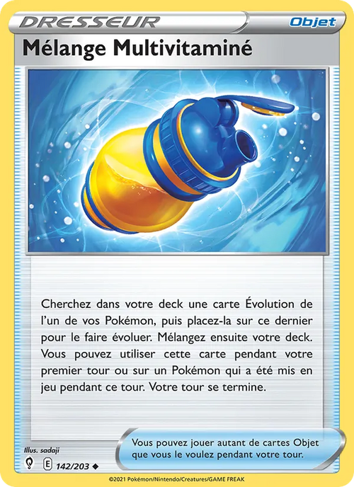 Mélange Multivitaminé 142/203 — EB07 - Evolution Céleste