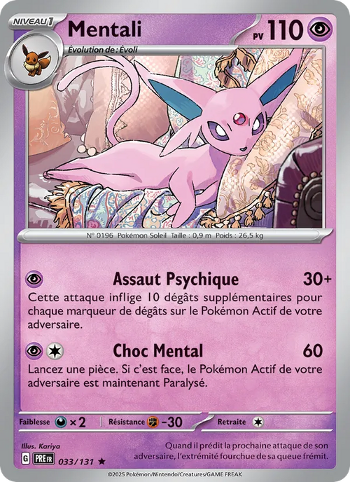 Mentali 33/131 — EV08.5 – Évolutions Prismatiques