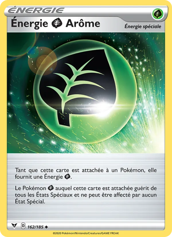 Énergie Grass Arôme 162/185 — EB04 — Voltage Éclatant — Carte Pokémon française