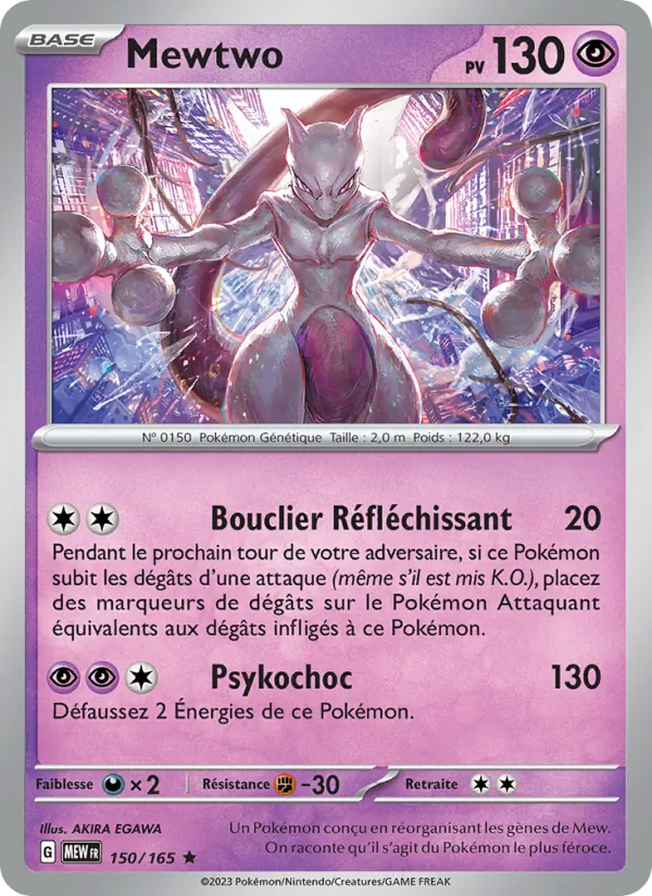 Mewtwo 150/165 — EV03.5 — 151