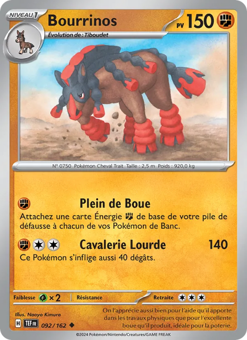 Bourrinos 92/162 — EV05 – Forces Temporelles