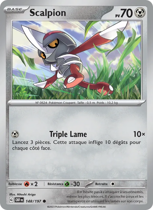 Scalpion 148/197 — EV03 – Flammes Obsidiennes