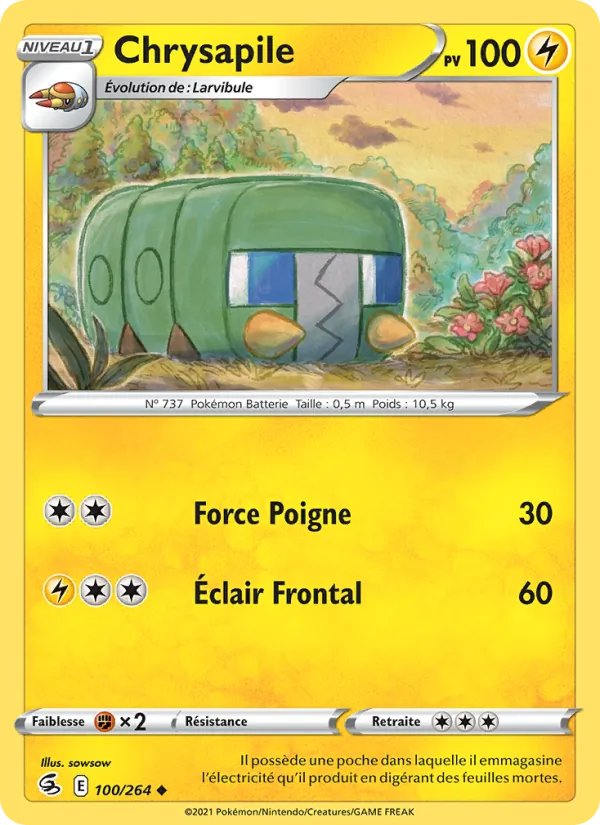 Chrysapile 100/264 — EB08 - Poing de Fusion