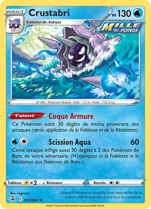 Crustabri 51/264 — EB08 - Poing de Fusion
