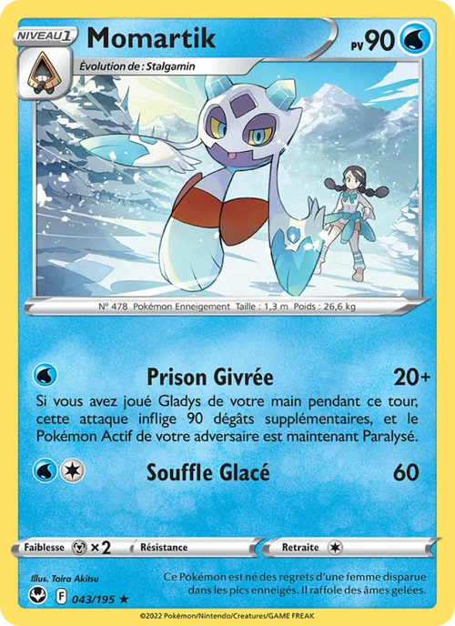 Momartik 43/195 — EB12 – Tempête Argentée