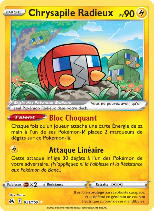Chrysapile Radieux 51/159 — EB12.5 – Zénith Suprême