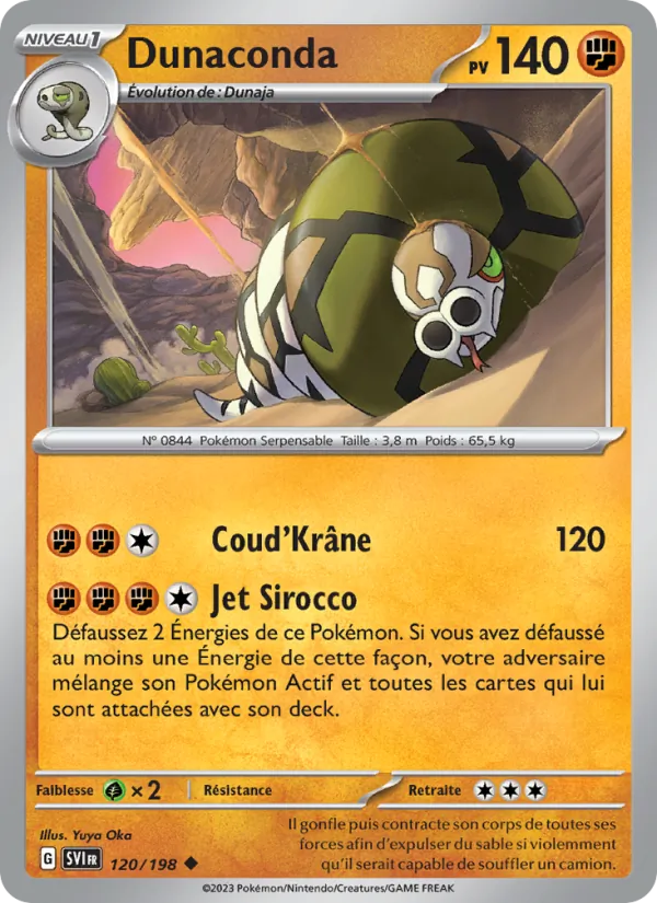 Dunaconda 120/198 — EV01 – Écarlate et Violet