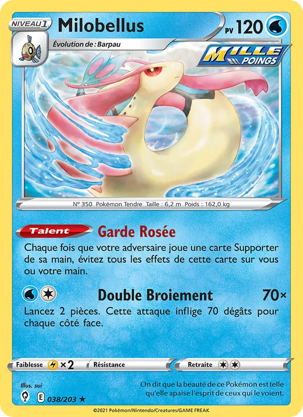 Milobellus 38/203 — EB07 - Evolution Céleste — Carte Pokémon française