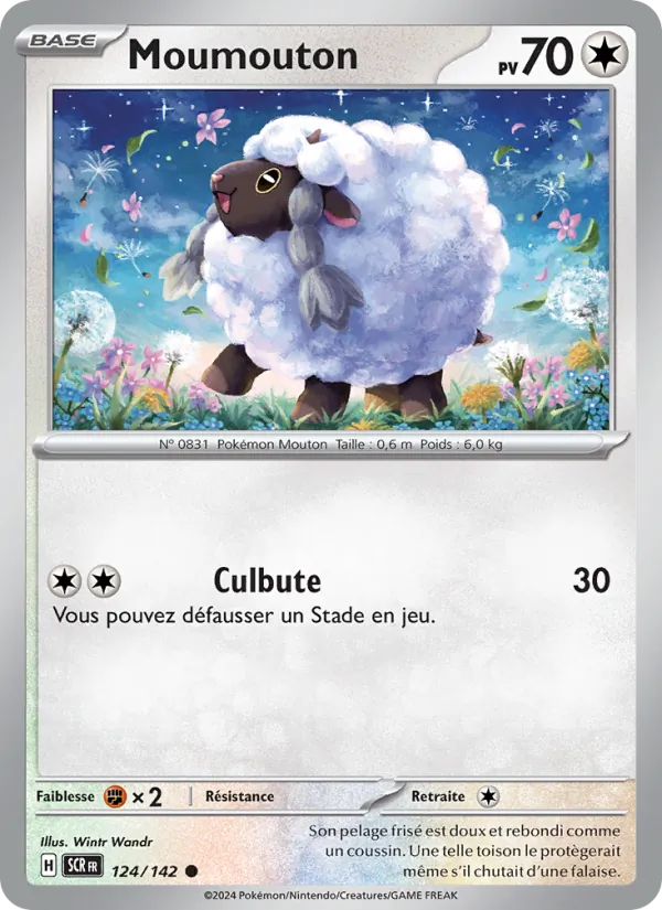 Moumouton 124/142 — EV07 — Couronne Stellaire — Carte Pokémon française