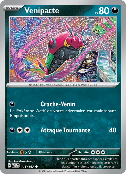 Venipatte 115/167 — EV06 – Mascarade Crépusculaire