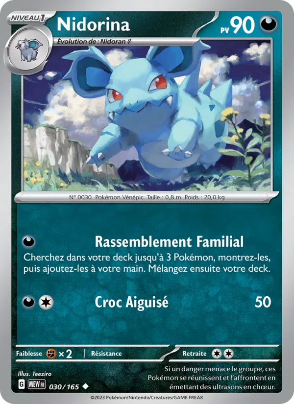 Nidorina 30/165 — EV03.5 — 151