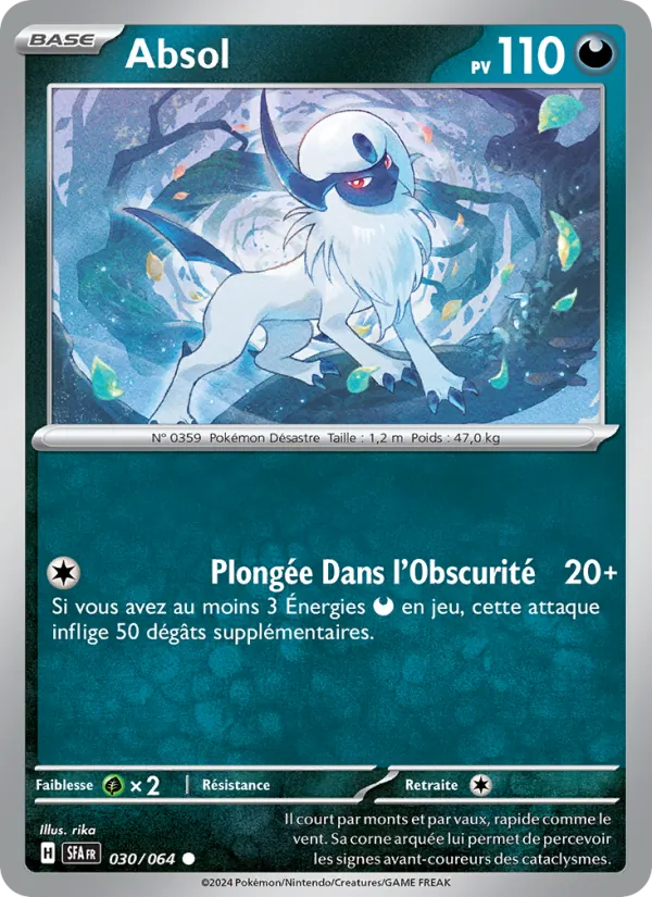 Absol 30/64 — EV06.5 – Fable Nébuleuse