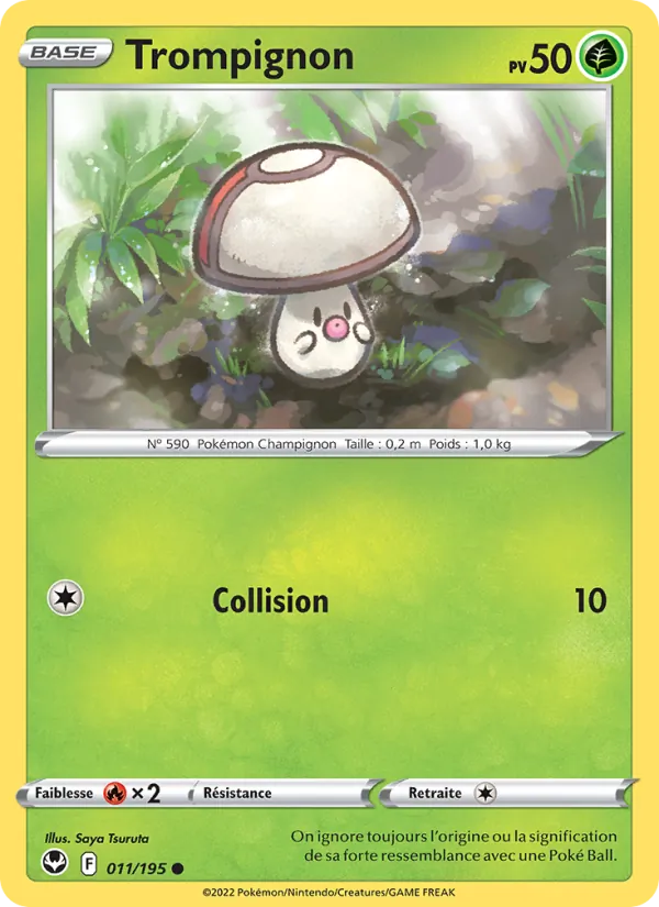 Trompignon 11/195 — EB12 – Tempête Argentée — Carte Pokémon française