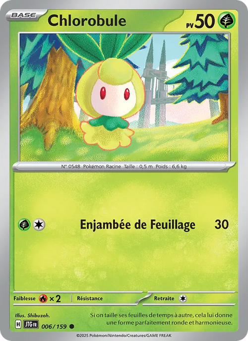 Chlorobule 6/159 — EV09 – Aventures Ensemble