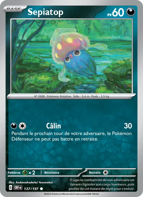 Sepiatop 137/197 — EV03 – Flammes Obsidiennes