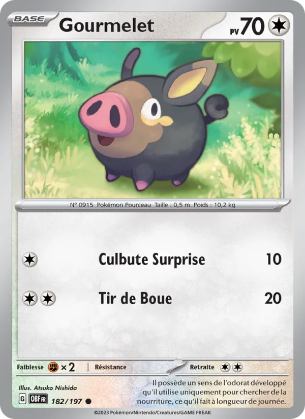 Gourmelet 182/197 — EV03 – Flammes Obsidiennes