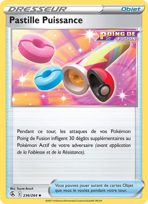Pastille Puissance 236/264 — EB08 - Poing de Fusion