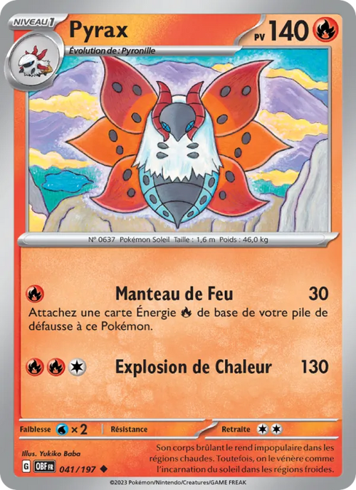 Pyrax 41/197 — EV03 – Flammes Obsidiennes