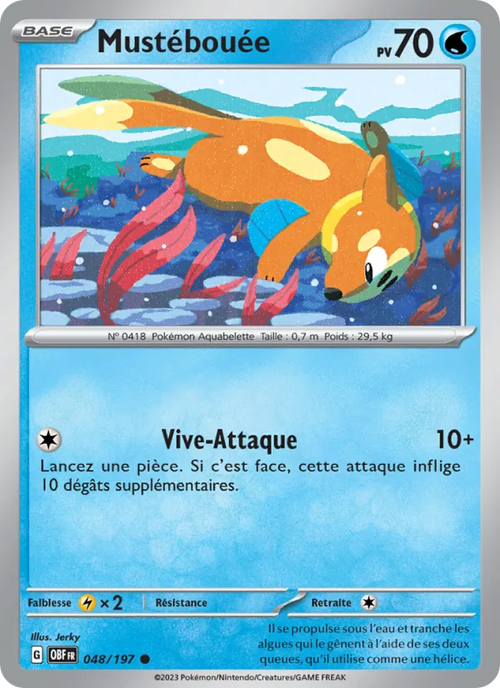 Mustébouée 48/197 — EV03 – Flammes Obsidiennes