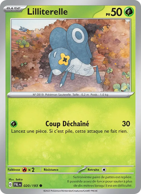 Lilliterelle 20/193 — EV02 – Évolutions à Paldea