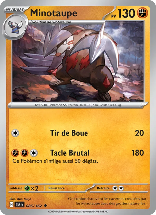 Minotaupe 86/162 — EV05 – Forces Temporelles
