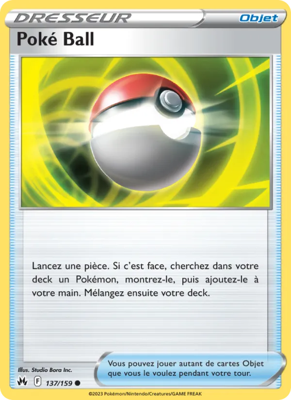 Poké Ball 137/159 — EB12.5 – Zénith Suprême