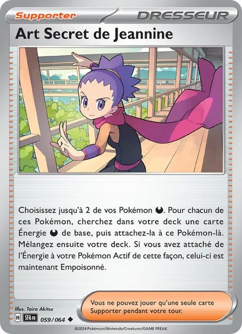 Art Secret de Jeannine 59/64 — EV06.5 – Fable Nébuleuse