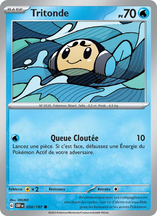 Tritonde 50/197 — EV03 – Flammes Obsidiennes