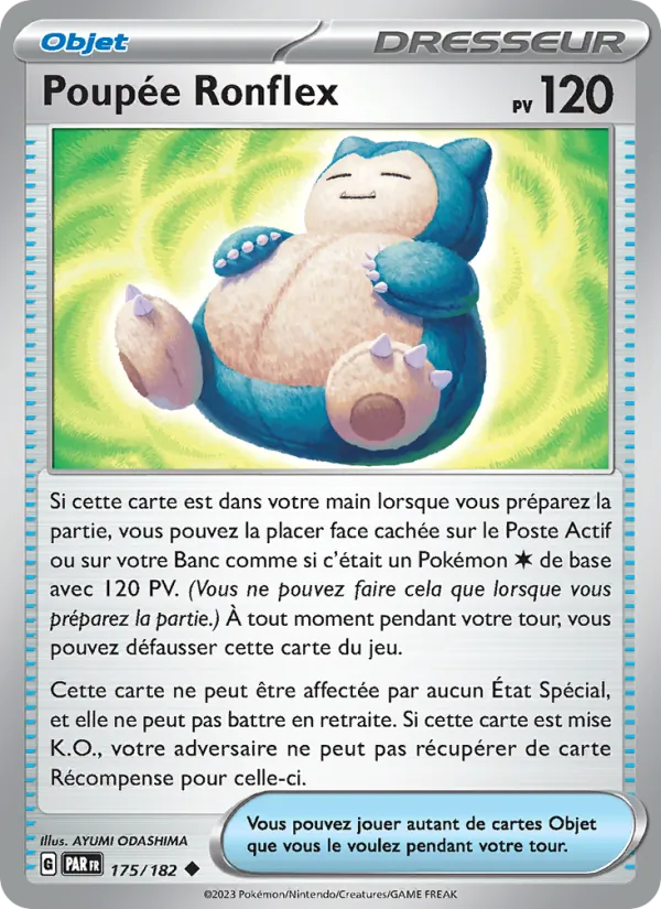Poupée Ronflex 175/182 — EV04 – Faille Paradoxe