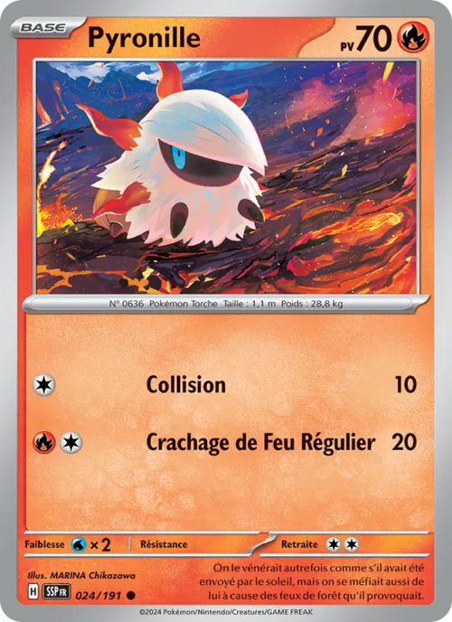 Pyronille 24/191 — EV08 – Étincelles Déferlantes