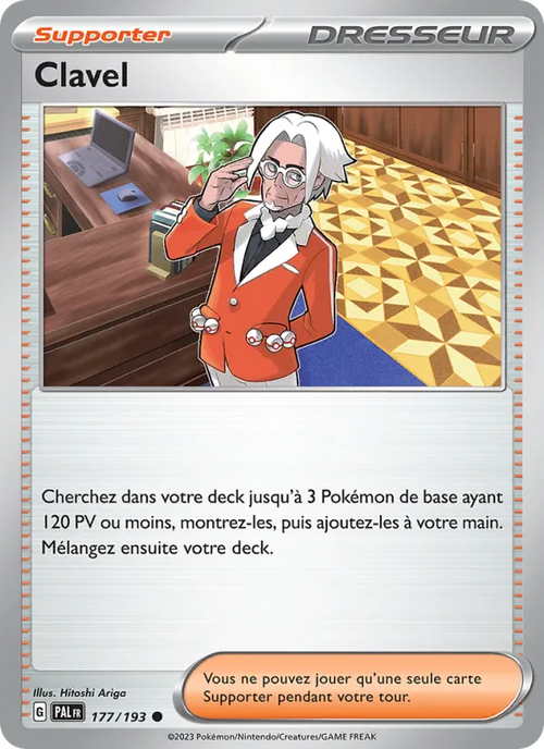 Clavel 177/193 — EV02 – Évolutions à Paldea
