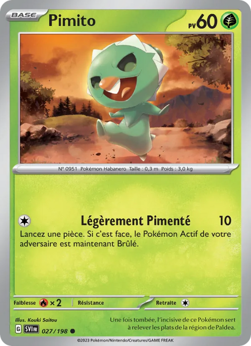 Pimito 27/198 — EV01 – Écarlate et Violet