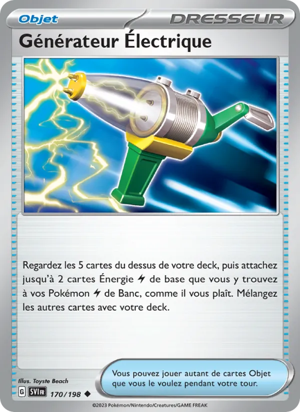 Générateur Électrique 170/198 — EV01 – Écarlate et Violet