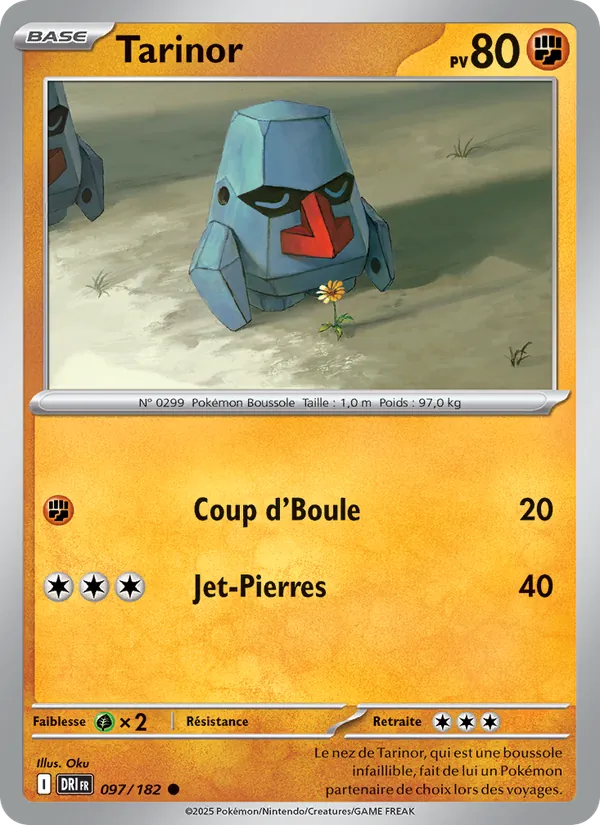 Tarinor 97/182 — EV10 – Rivalités Destinées — Carte Pokémon française