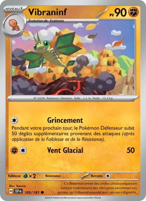 Vibraninf 105/191 — EV08 – Étincelles Déferlantes