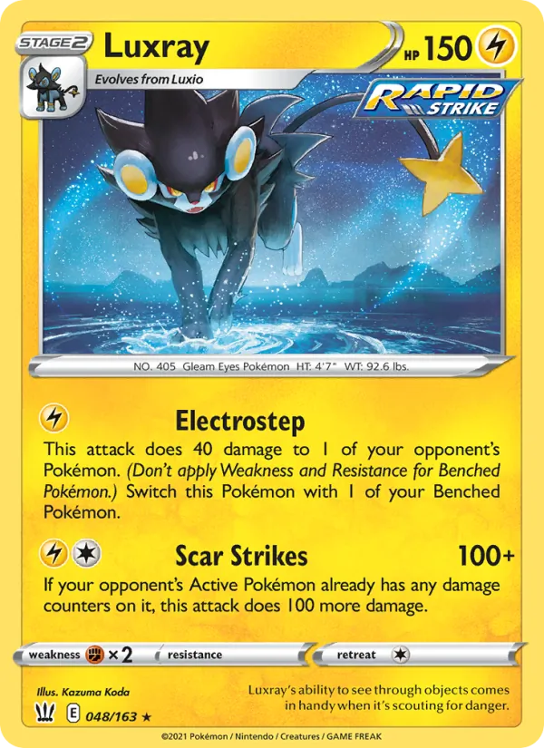 Luxray 48/163 — SWSH5 – Battle Styles