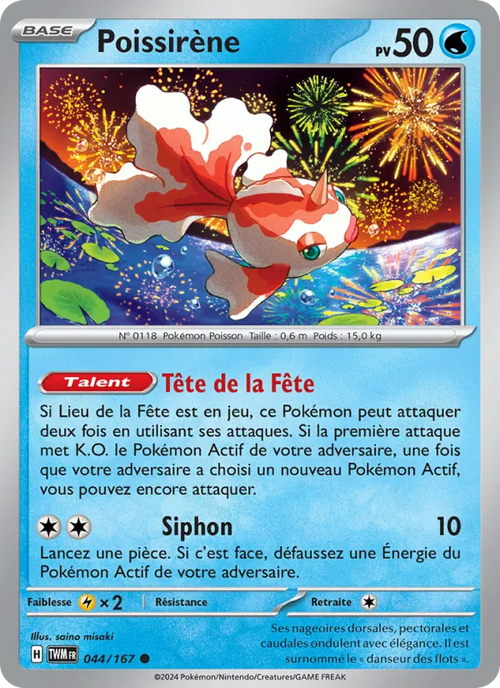 Poissirène 44/167 — EV06 – Mascarade Crépusculaire